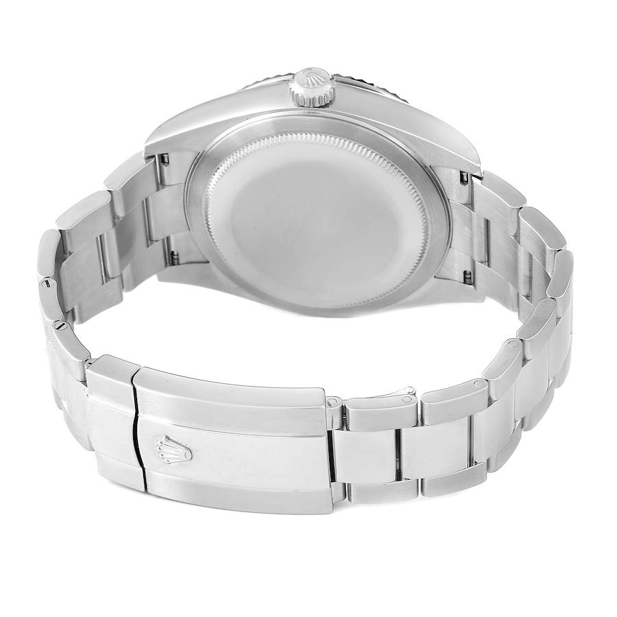 Sky-Dweller Steel White Gold Black Dial Mens Watch 326934