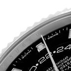 Sky-Dweller Steel White Gold Black Dial Mens Watch 326934