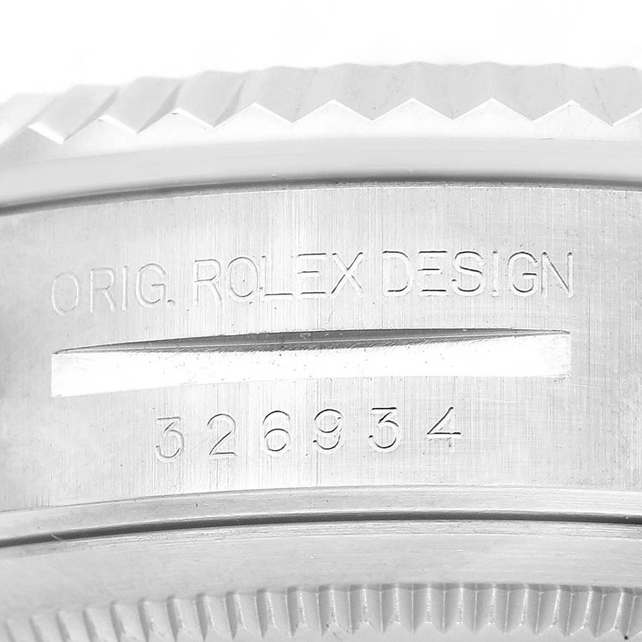 Sky-Dweller Steel White Gold Blue Dial Mens Watch 326934