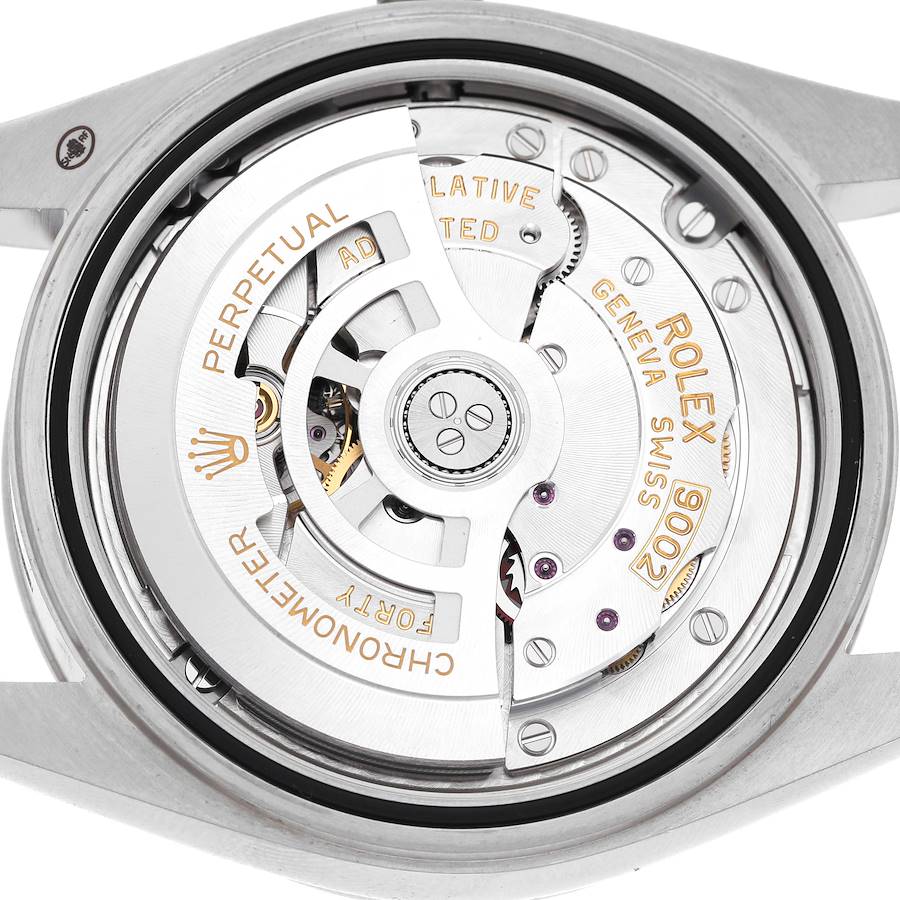 Sky-Dweller Steel White Gold Blue Dial Mens Watch 336934 Box Card