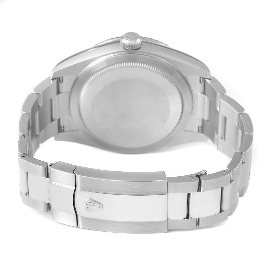 Sky-Dweller Steel White Gold Blue Dial Mens Watch 336934 Unworn