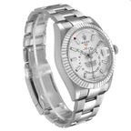 Sky-Dweller Steel White Gold White Dial Mens Watch 336934