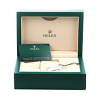 Sky-Dweller White Dial Yellow Gold Oysterflex Mens Watch 336238 Box Card