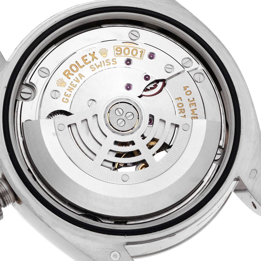 Sky-Dweller White Gold Black Dial Mens Watch 326939