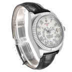 Sky-Dweller White Gold Ivory Dial Mens Watch 326139
