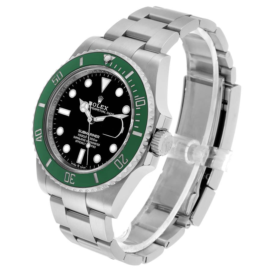 Submariner Starbucks Steel Green Bezel Mens Watch 126610LV