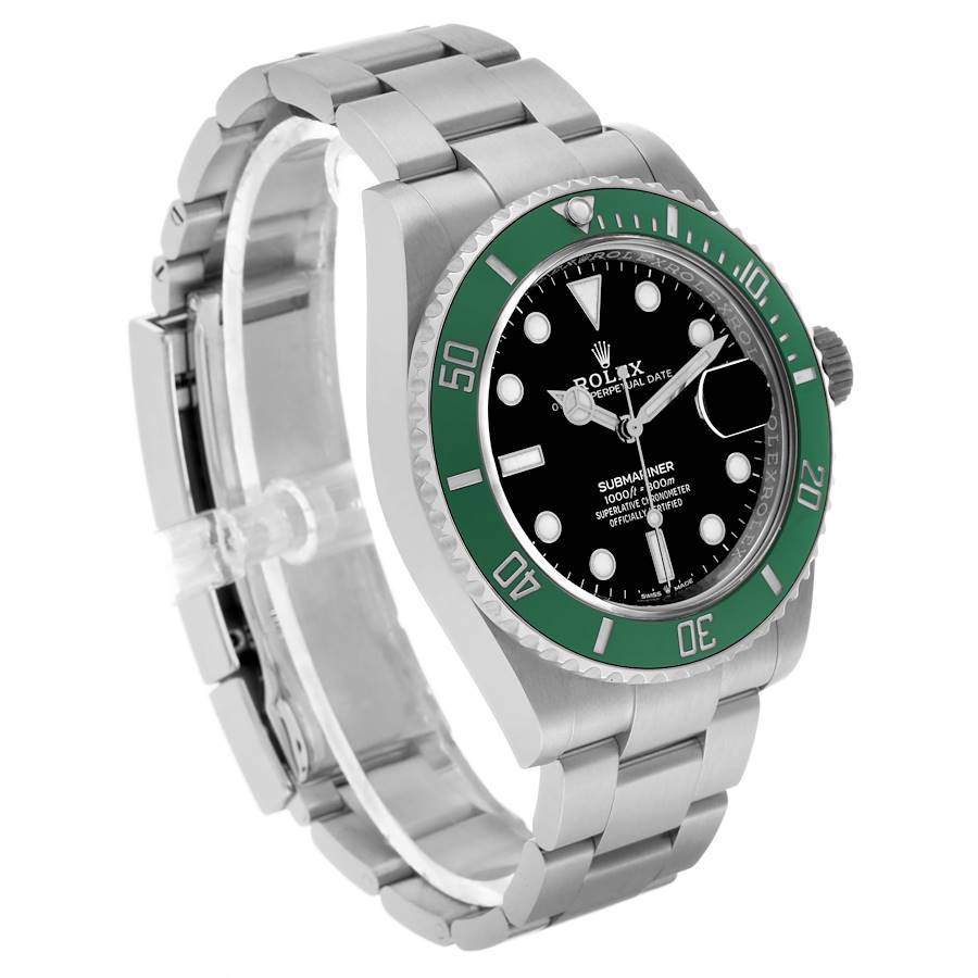 Submariner Starbucks Steel Green Bezel Mens Watch 126610LV