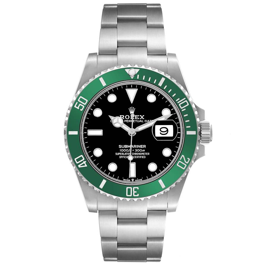 Submariner Starbucks Steel Green Bezel Mens Watch 126610LV
