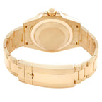 Submariner Yellow Gold Black Dial Bezel Mens Watch 126618