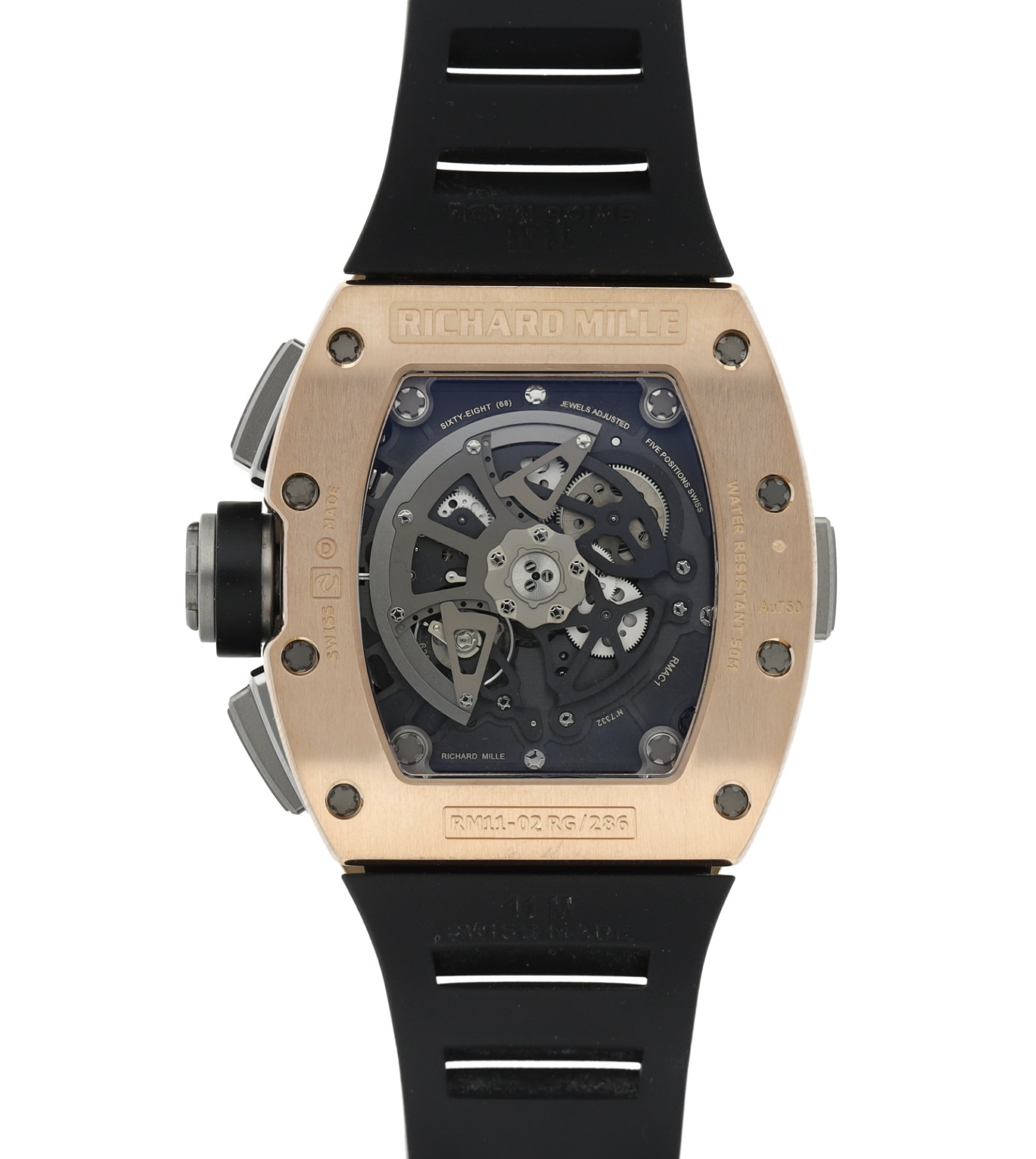 Flyback Chronograph Dual-Time Rose Gold/Titanium RM 11-02