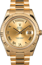 Day-Date II 218238 41mm Champagne Roman Dial 18k Yellow Gold President Watch