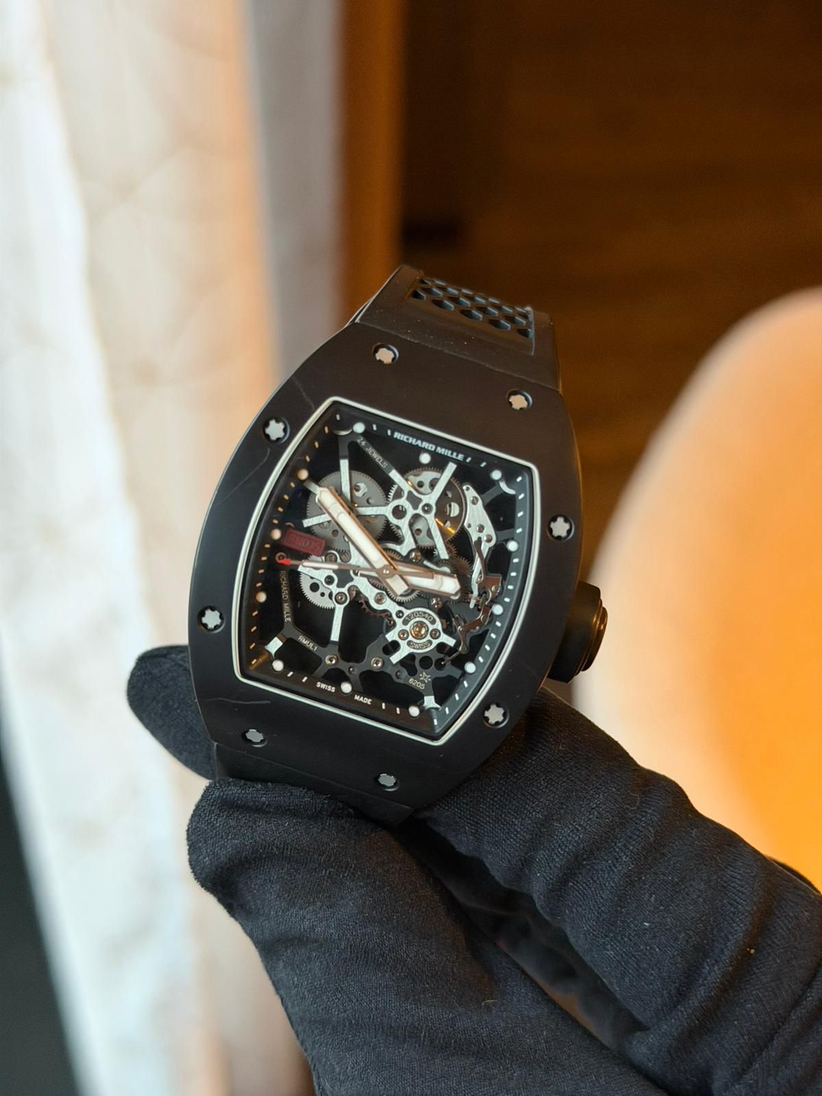 "Rafael Baby Nadal" Magnesium-Aluminium Alloy Black RM 035
